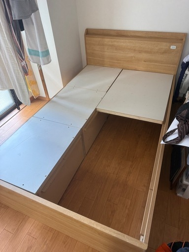 ニトリチェストベッド セミダブル