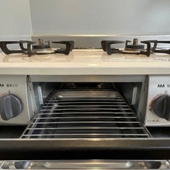 《受付終了》【グリル未使用/清掃済み】リンナイ ガステーブル（都市ガス用）KG34NPCBRの画像