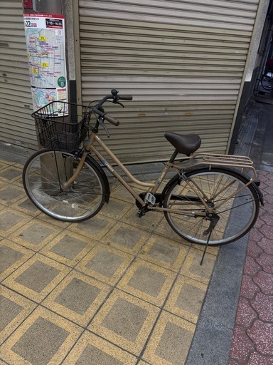 26インチ　通勤通学　自転車　