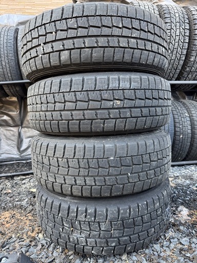 【取引中】ダンロップ スタッドレス　195/65R15　タイヤホイールセット 5穴マルチ