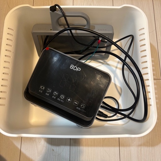 急募！【4/6まで】BDP 超音波洗浄機 桶付き(工事不要・携帯可能超音波食洗機 )