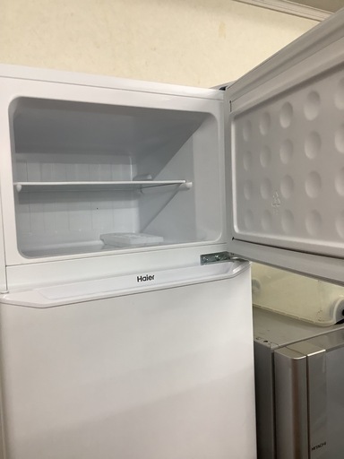 Haier 冷蔵庫 ホワイト JR-N130B  リサイクルショップ宮崎屋　佐土原店　26.3.22