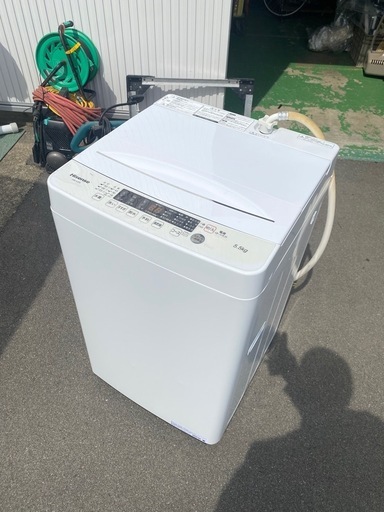 ○017 Hisense 洗濯機　HW-K55E 2023年製 5.5kg 縦型 一人暮らし用 新生活にオススメ