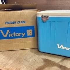 未使用　Victory クーラーボックス 18 フィッシング キャンプ アウトドア 釣具 フィッシング用品の画像