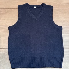 カーディガン　ベストの画像