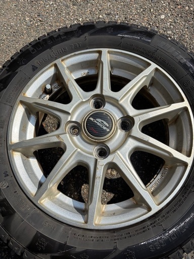 155/65/13   スタッドレス6分山　2019年製