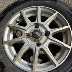 155/65/13   スタッドレス6分山　2019年製の画像