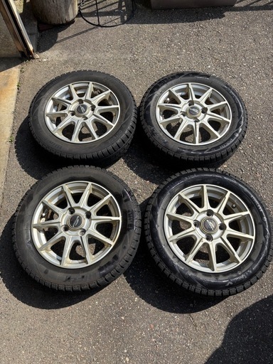 155/65/13   スタッドレス6分山　2019年製