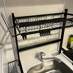 今日取りに来れる方限定★水切りラックの画像