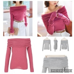 KOBE LETTUCE オフショルニット♡の画像