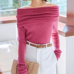 KOBE LETTUCE オフショルニット♡の画像