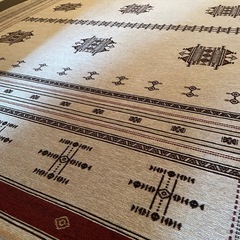 【美品】120×180cm unico ウニコ　SANIFU ラグ　　　 の画像