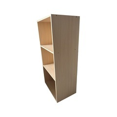 木目調カラーボックスの画像