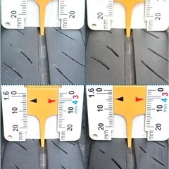 ㉖155/65R14中古タイヤ4本の画像