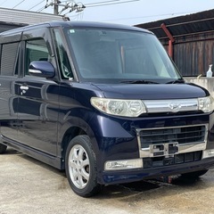 ダイハツ タントカスタム 車検2年付 ETC 純正AW 自社ローン紹介可能の画像