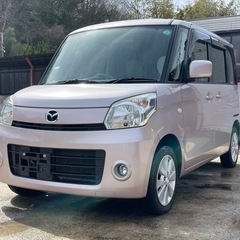 マツダ フレアワゴン 車検令和8年9月 ナビ ワンセグ 純正AW 自社ローン紹介可能の画像