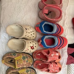 女の子服、靴、靴下、まとめ売りの画像