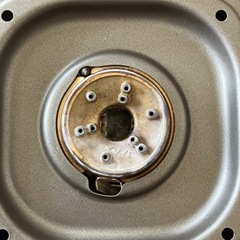 ガスコンロ 1バーナー グレーの画像