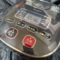 本日限定シャープ3合炊き炊飯器の画像