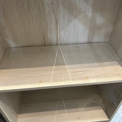 【カラーボックス】【ホワイト】クリーニング済み【管理番号0322】知の画像