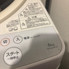 【無料】洗濯機(TOSHIBA・10年使用)の画像