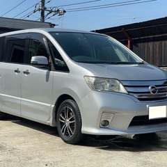 日産 セレナ 車検令和9年7月 ナビ Bluetooth バックカメラ ETC ドラレコ 自社ローン紹介可能の画像