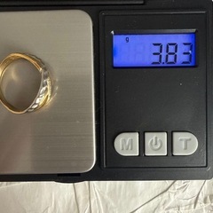 K18pt900リングの画像
