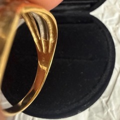 K18pt900リングの画像