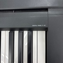 ☆ドリーム荒牧店☆ジモティー割引有☆【クリーニング済み】YAMAHA/電子ピアノ/P-45/2021の画像
