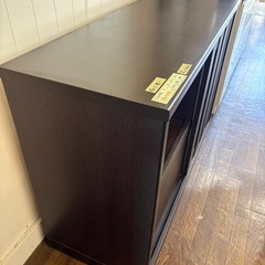 【食器棚】※ダメージ強いです★ クリーニング済 【管理番号12203】桒の画像