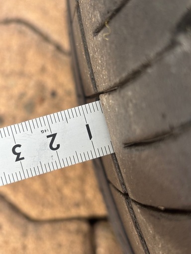 ※写真追加　ダンロップ　225/55R18夏タイヤホイール付き