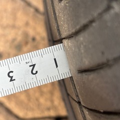 ※写真追加　ダンロップ　225/55R18夏タイヤホイール付きの画像