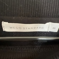 WEGO 黒色　トレーナーMサイズの画像