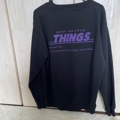 WEGO 黒色　トレーナーMサイズの画像