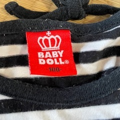 baby dollキッズ服100の画像