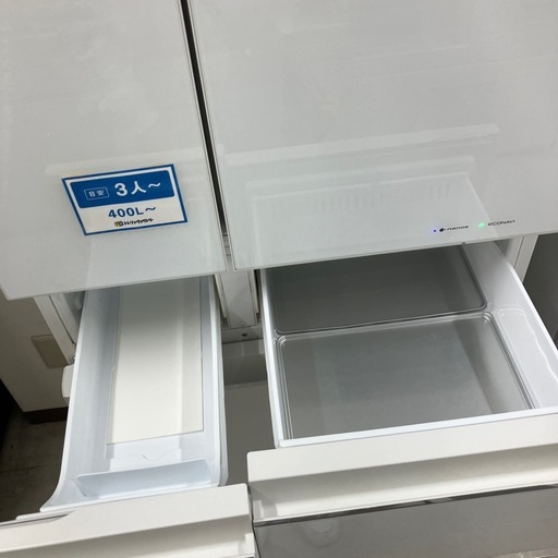 安心の6ヶ月保証つき！Panasonic6ドア冷蔵庫2017年製500L【トレファク堺福田店】