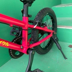 16インチ 子ども用自転車（補助輪付き）の画像