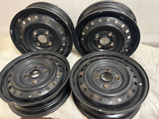 中古 鉄チン 13インチx4本
