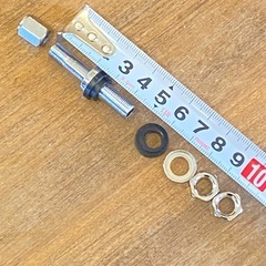 【新品】乗用車アルミホイール用エアバルブ インサイドバルブTR43E ４本セットの画像