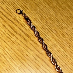 大きめサイズ  ゆったり  アンクレットの画像