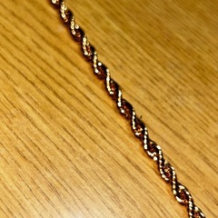 大きめサイズ  ゆったり  アンクレットの画像