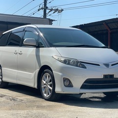 トヨタ エスティマ 車検2年付 ナビ ワンオーナー バックカメラ 純正AW 自社ローン紹介可能の画像