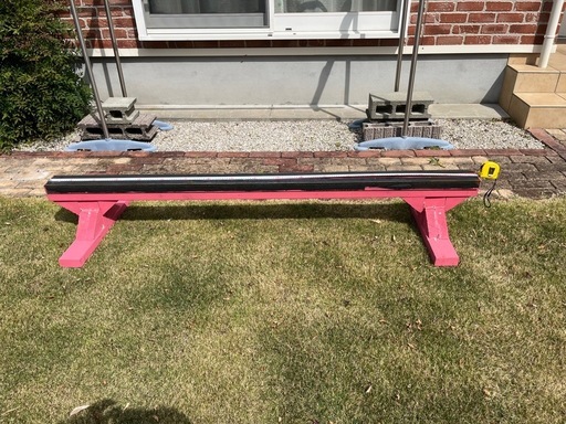 スケボー木製フラットレール