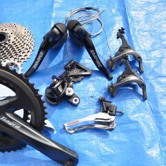 ロードバイク　パーツ一式　11速　コンポミックスの画像