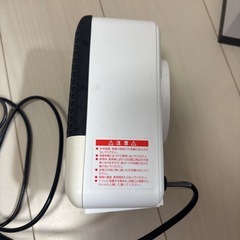 Francfranc 電気ストーブ 小型ヒーター 動作OKの画像