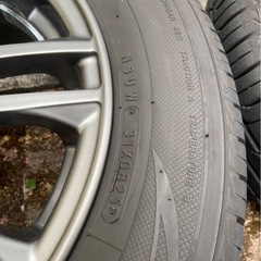 半年使用165/70R14ホイールセットの画像