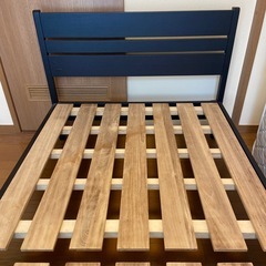 シングルベッド マットレス付きの画像