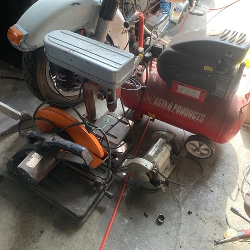 ガレージ等に！電動工具セット