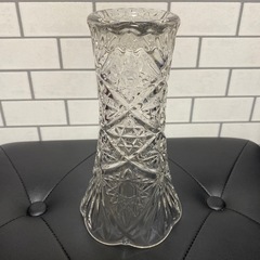 🌸ガラス✨️花瓶 23cmの画像
