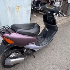 外装綺麗！バッテリー新品！タイヤ山あり2ストロークライブディオSR安心のディスクブレーキ！の画像